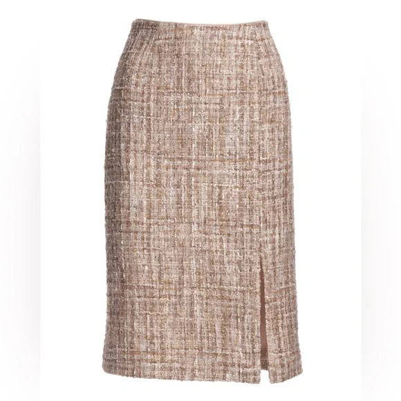 Boston Proper Tweed Skirt - Picture 2 of 3